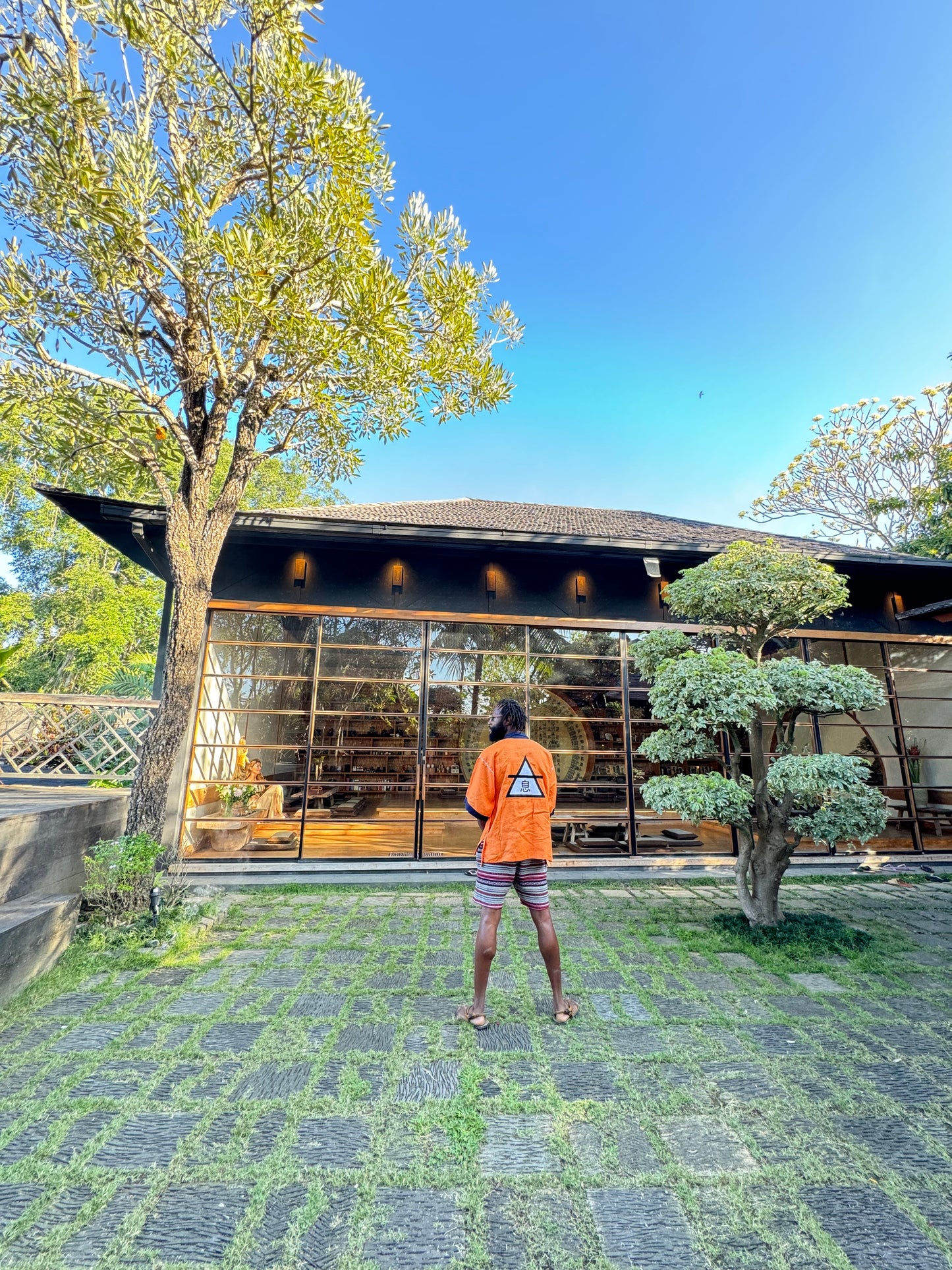 Linen Kimonos - Dragon Ball Z Inspired | Premium Air Symbol Embroidered | unisex - Medium size