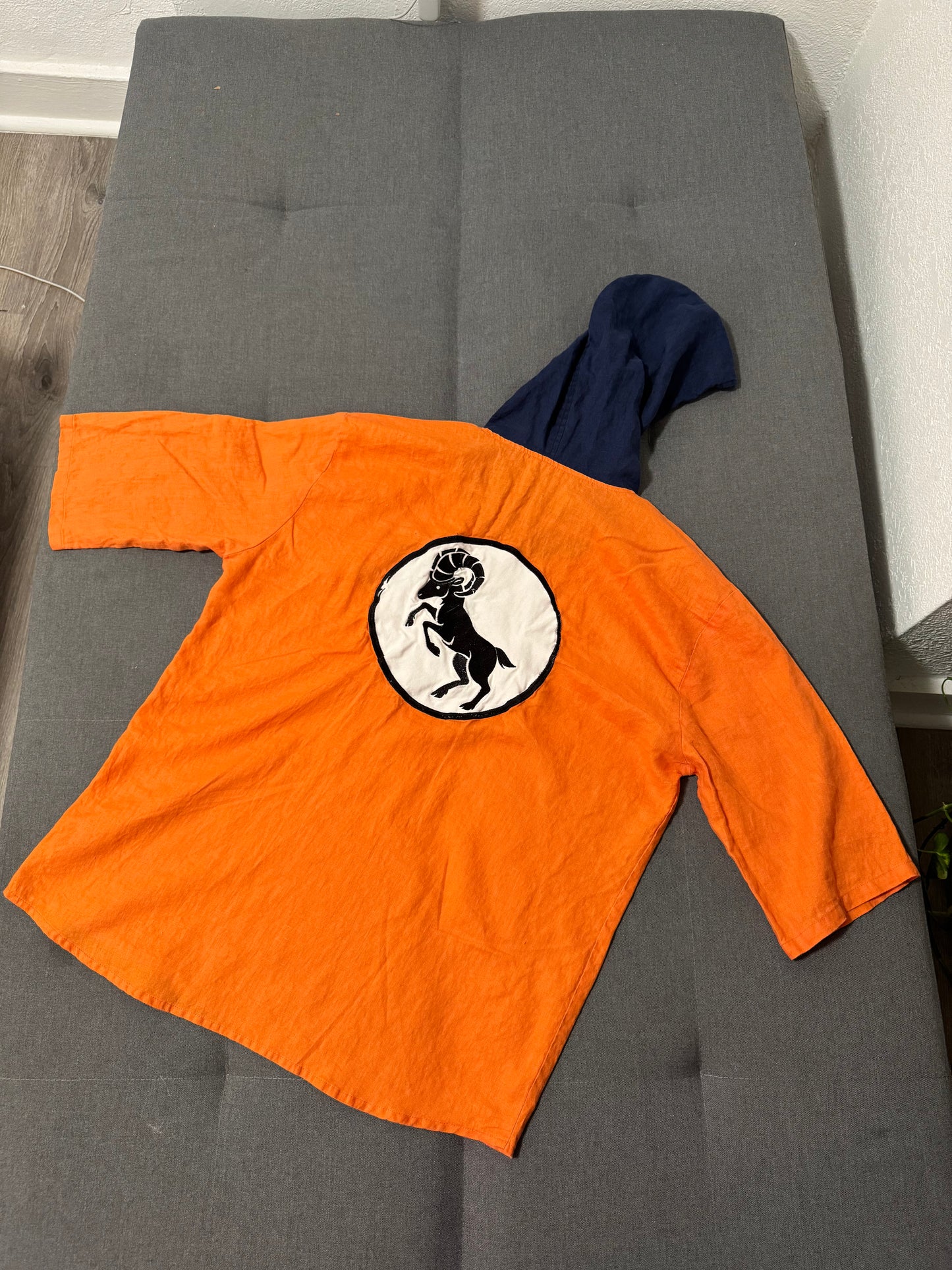 Dragon Ball x Zodiac Signs Fusion T-shirt Hoodie Embroided 100% Linen [Uni-Sex]
